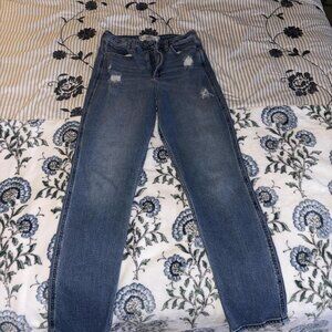 Women's Blue and Navy Jeans